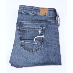 🌻 American Eagle | Distressed Ripped Skinny Jeans